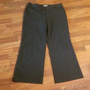 Ann Taylor Loft Marisa Dk. Gray Trousers S…